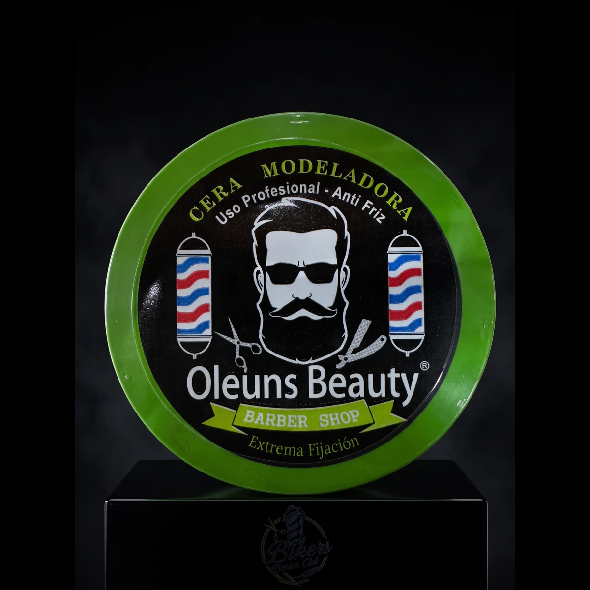 Cera Barber Shop Fijación Extrema Oleuns Beauty Verde